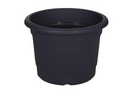 Round Milano Planter Black