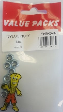 Nyloc Nuts M6