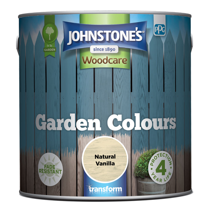 Johnstone's Garden Colours - Natural Vanilla 2.5L