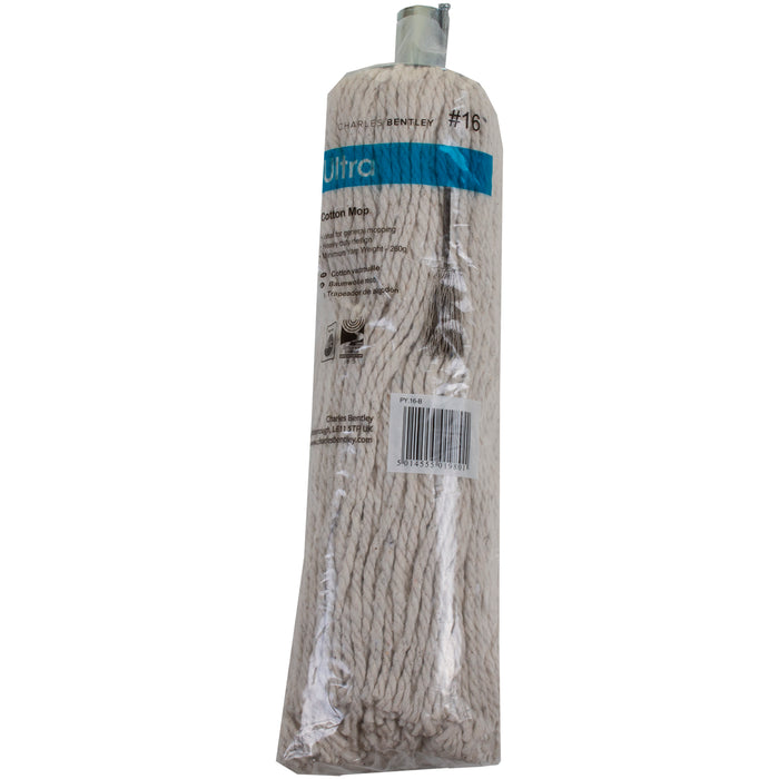 Traditional Pure Yarn Mop No 16 340g 12oz with Stick