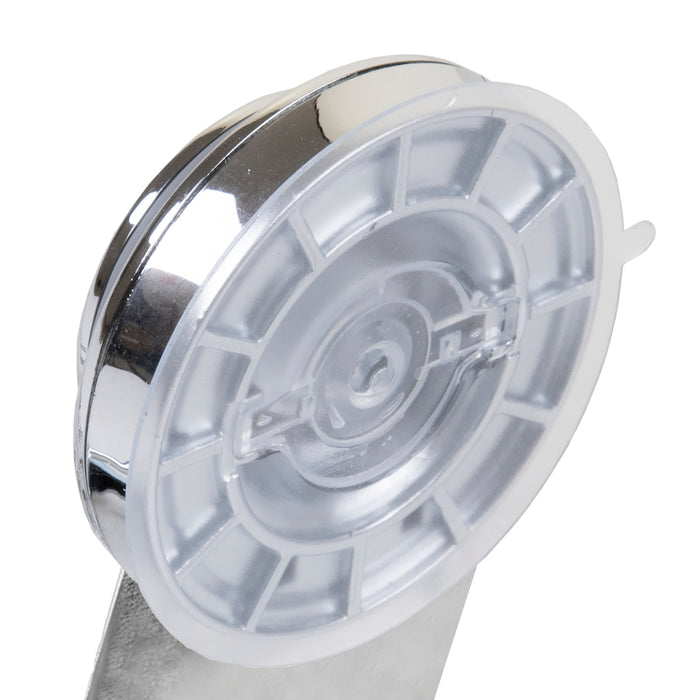 Chrome Storage Rack - Round Towel Ring