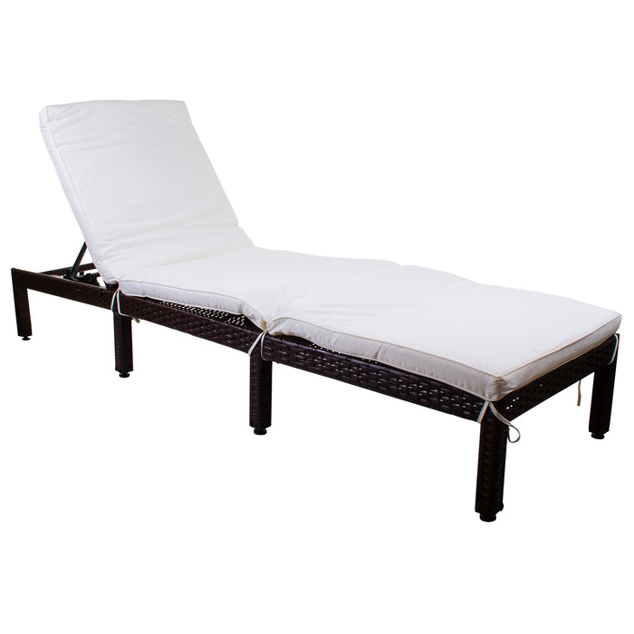 Dominica Sun Lounger - Cream