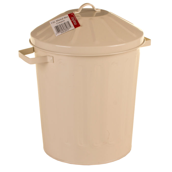 15L Metal Bins
