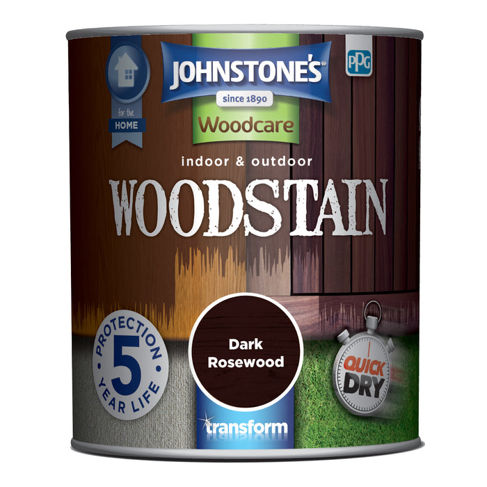 Johnstone's Woodstain Dark Rosewood 750ml — JMart Warehouse