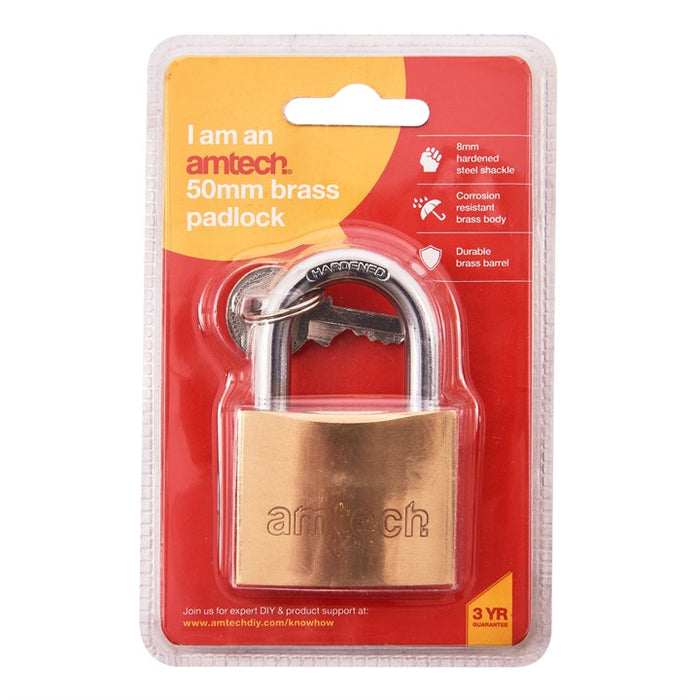 Brass Padlock 50mm