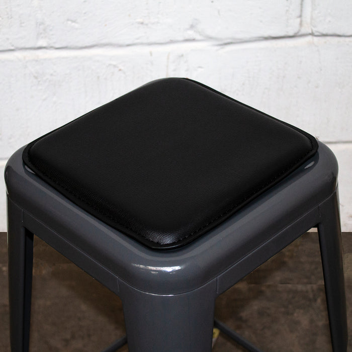 Bar Stool Seat Pad - Black