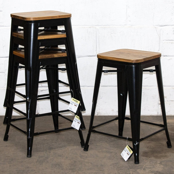 Umbria Bar Stool - Black