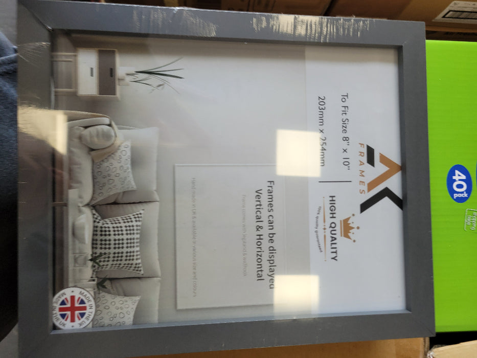 NDL 10x8 Dark Grey Photo Frame