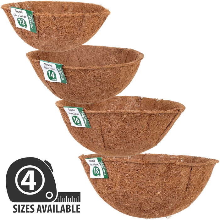 Round Coco Liners