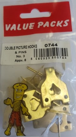 Picture Hooks Double & Pins
