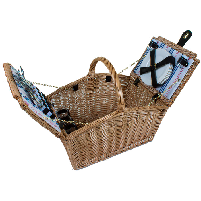 4 Person Tilbrook Picnic Basket