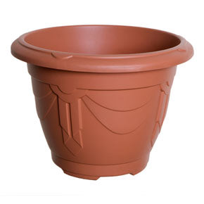 Round Venetian Planter Terracotta
