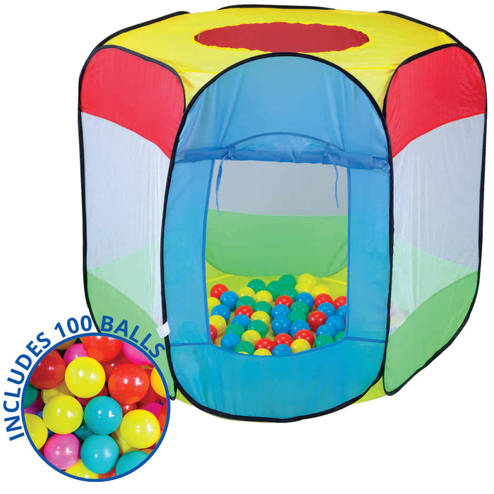 Baby Tent Ball Pool with 100 Balls