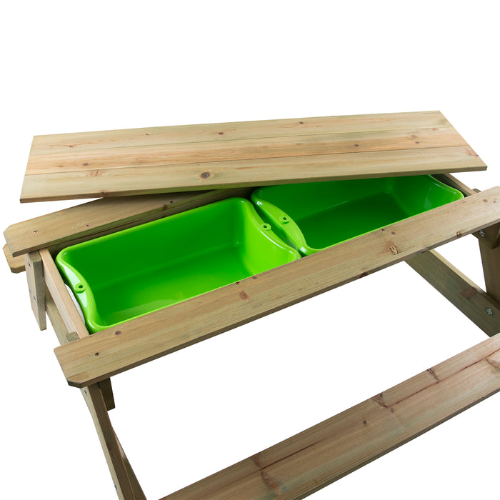 Childrens Bench with Sand Table
