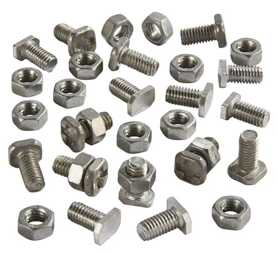 Assorted Greenhouse Nuts and Bolts