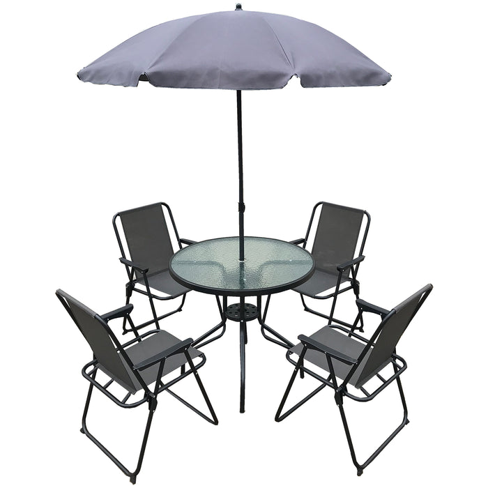 Banús 6PC Grey Garden Furniture Set