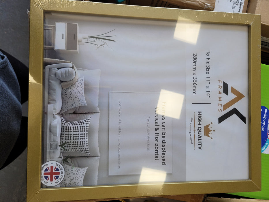 NDL 14x11 Gold Photo Frame