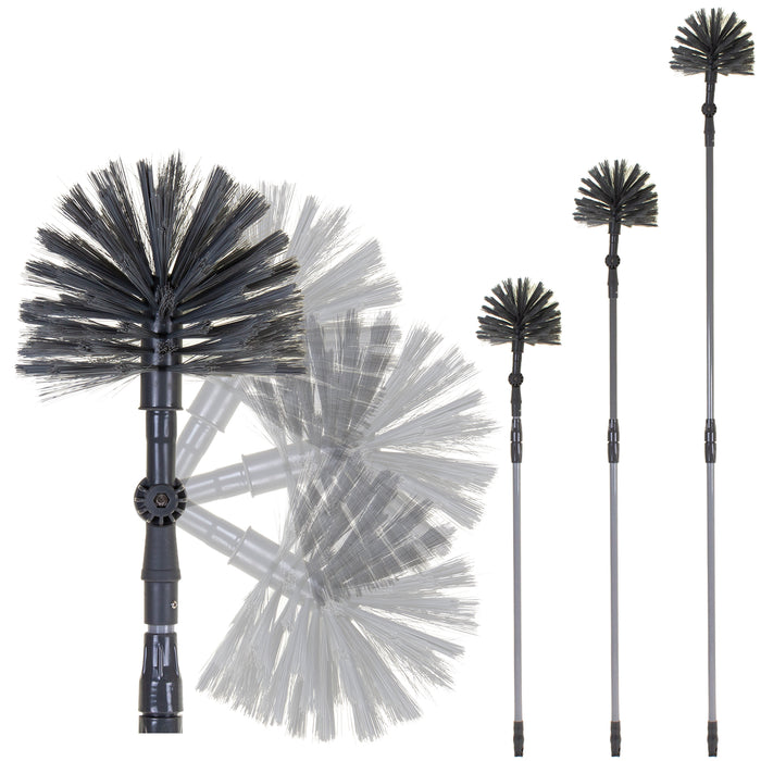 Round Cobweb Brush with Angled Head