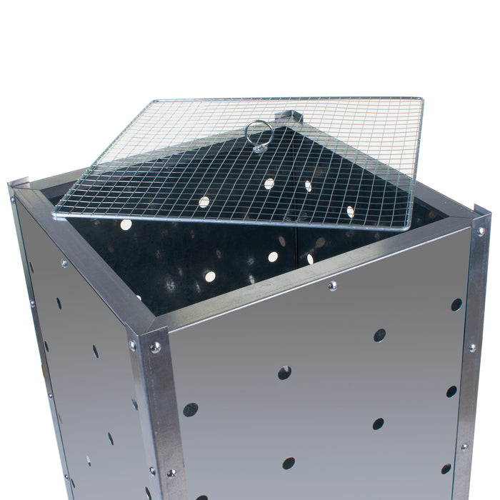 96L Square Incinerator