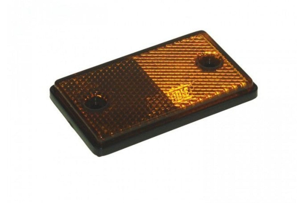 Side Reflector Amber 2pc
