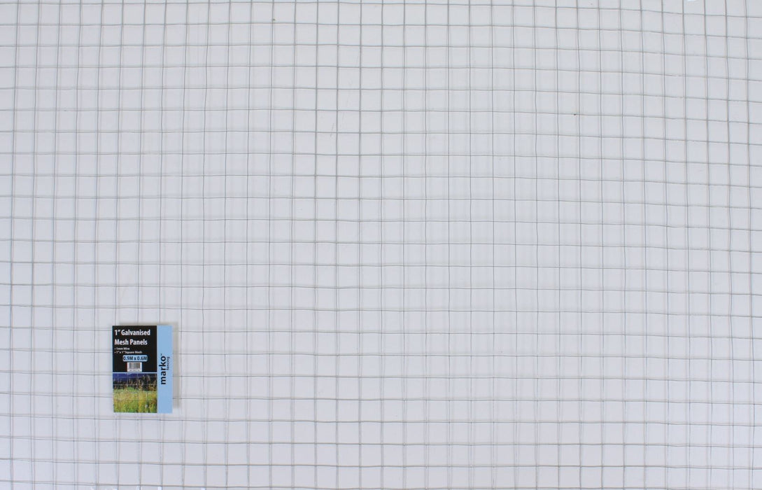 1 "  Galvanised Mesh Panel