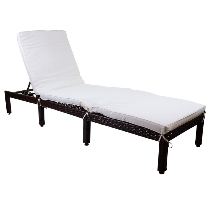 Dominica Sun Lounger - Cream