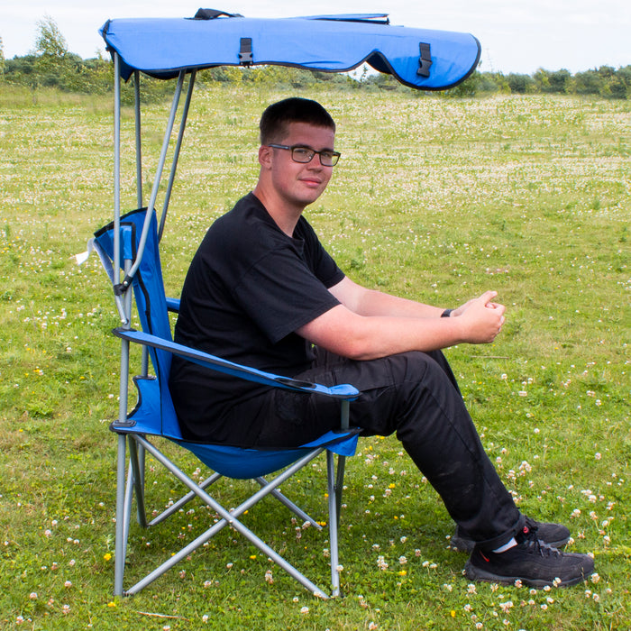 Folding Canopy Camping Chair