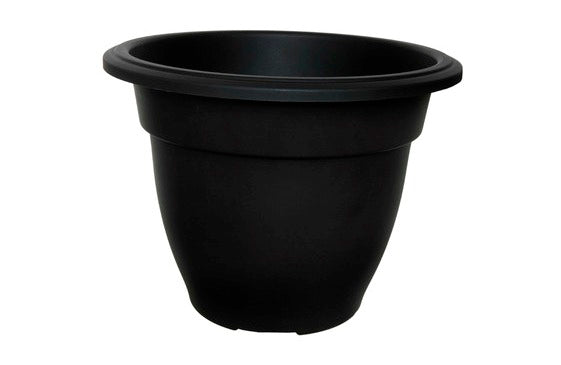 Round Bell Planter Black
