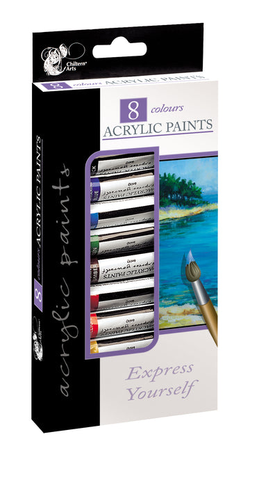 Acrylic Paints 6ml 8pk