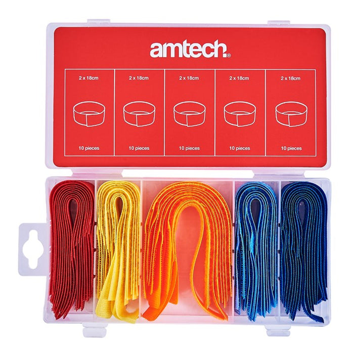 Cable Tidy Assortment 50pc
