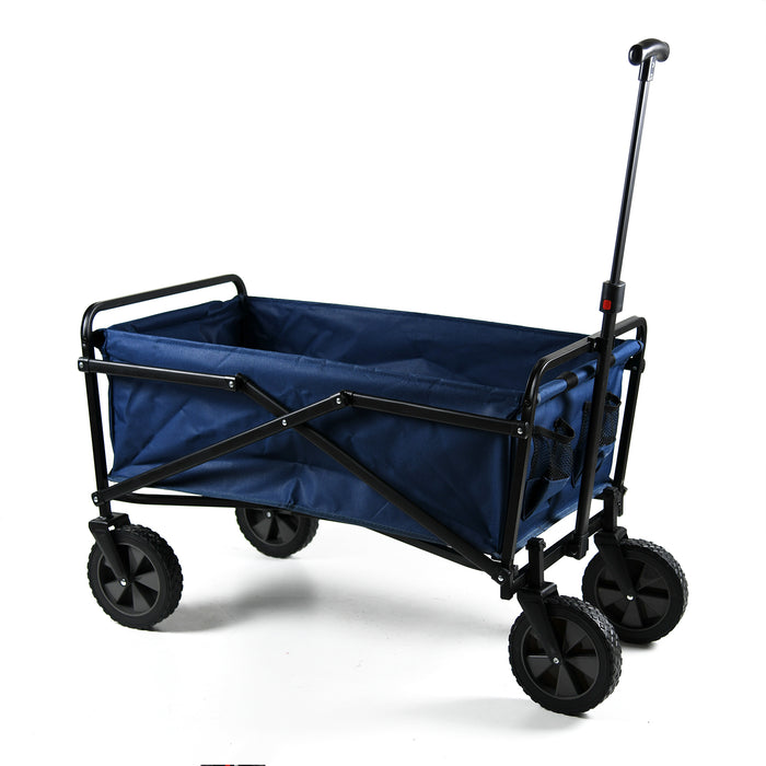 Extra Large Foldable Garden Cart - Navy