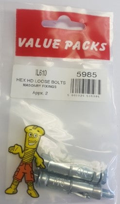 Anchors Loose Bolt M6
