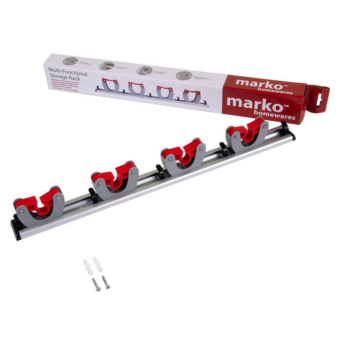 Multi-Functional Storage Rack - 5 Hook/4 Holder