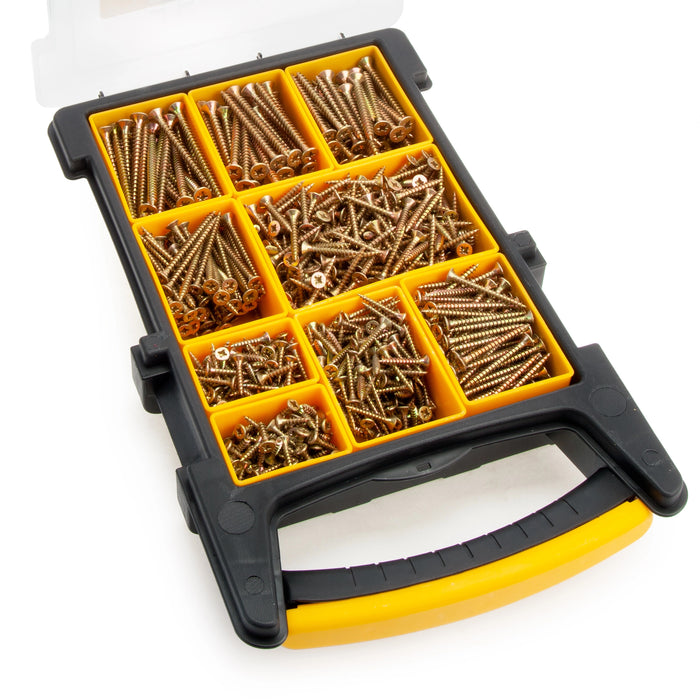 1000 Single Thread Mixed Woodscrews