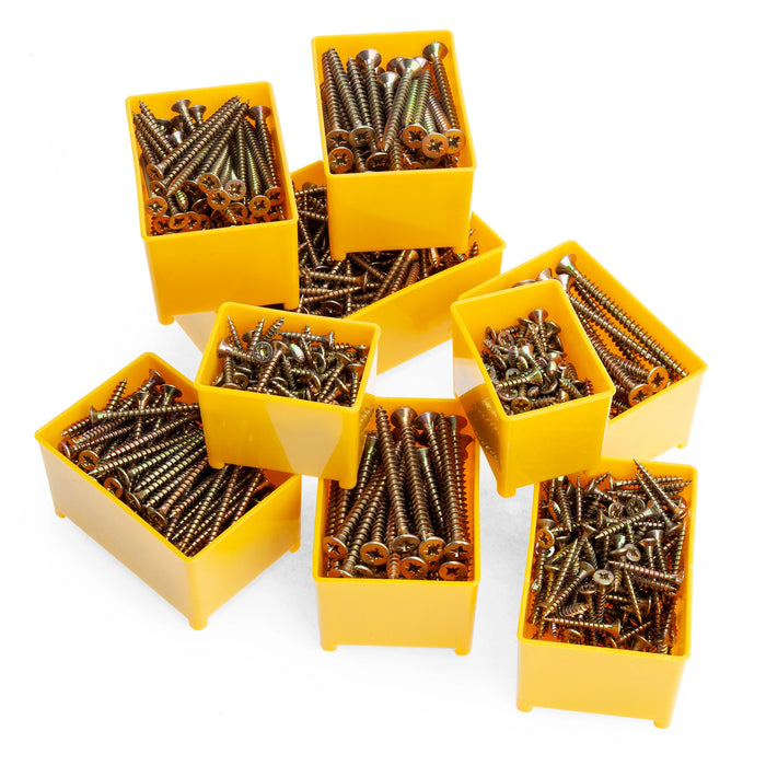 1000 Single Thread Mixed Woodscrews