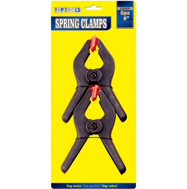 6" Spring Clamps 2pcs