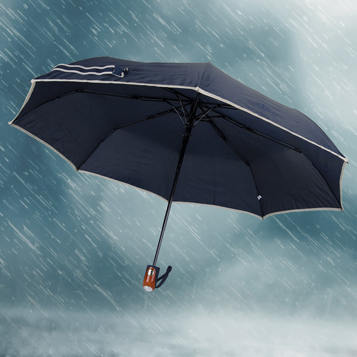Wind Proof 55cm Umbrella - Navy