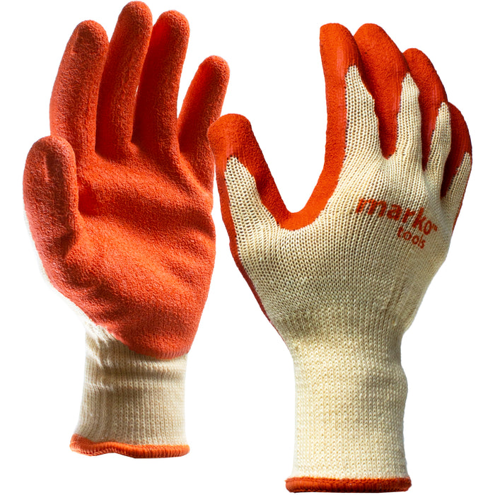 Orange Coated Work Gloves
