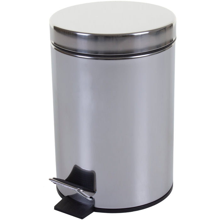 Stainless Steel 3Ltr Pedal Bin