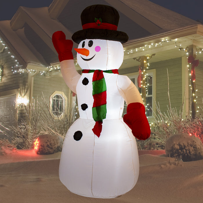 8FT Inflatable Snowman