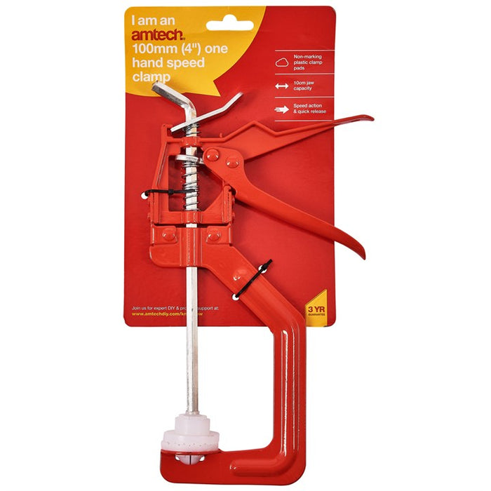 One Hand Speed Clamp 4"