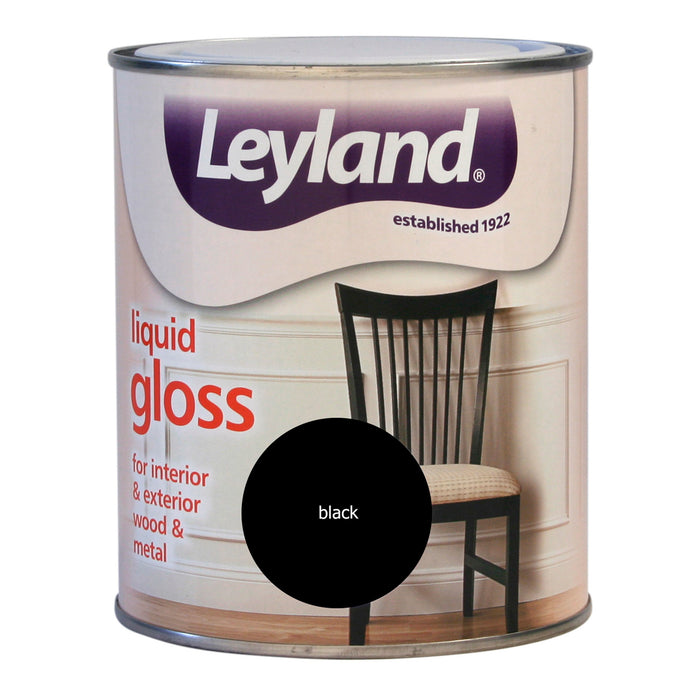 Leyland Liquid Gloss Black 750ml