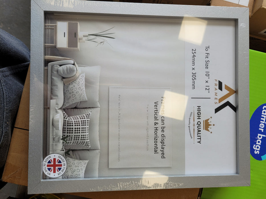NDL 12x10 Silver Photo Frame