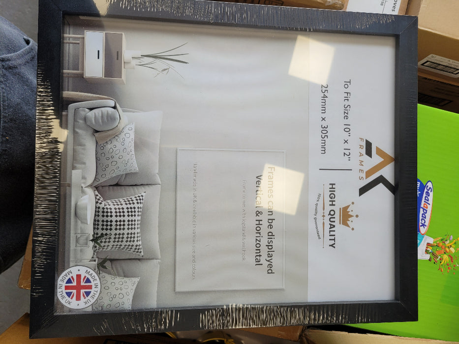 NDL 12x10 Black Photo Frame
