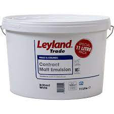 Leyland Contract Matt Emulsion Paint - White 11L