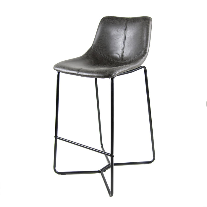 Pavia Bar Stool Grey