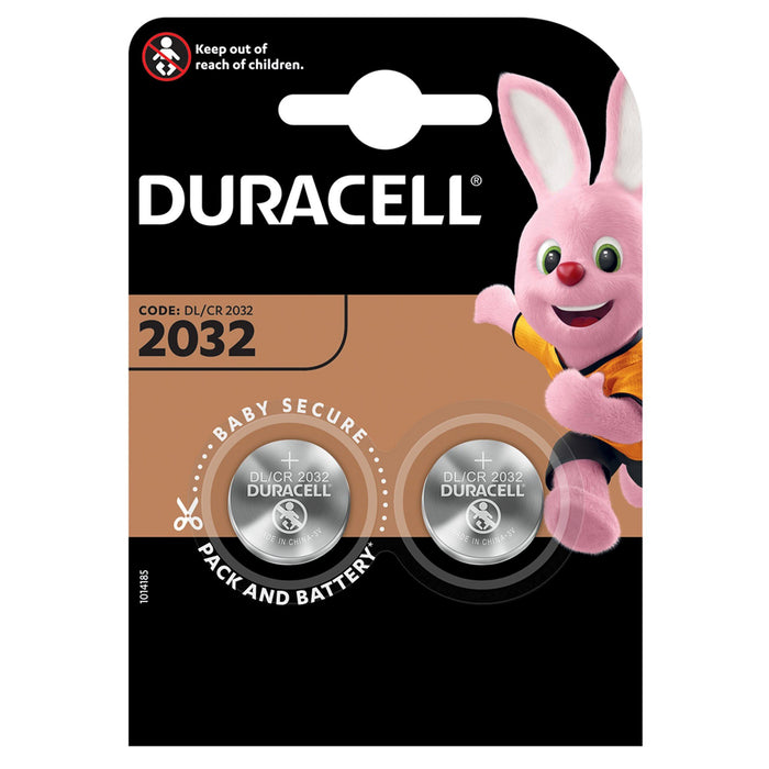 Duracell Batteries Size 2032 2pc