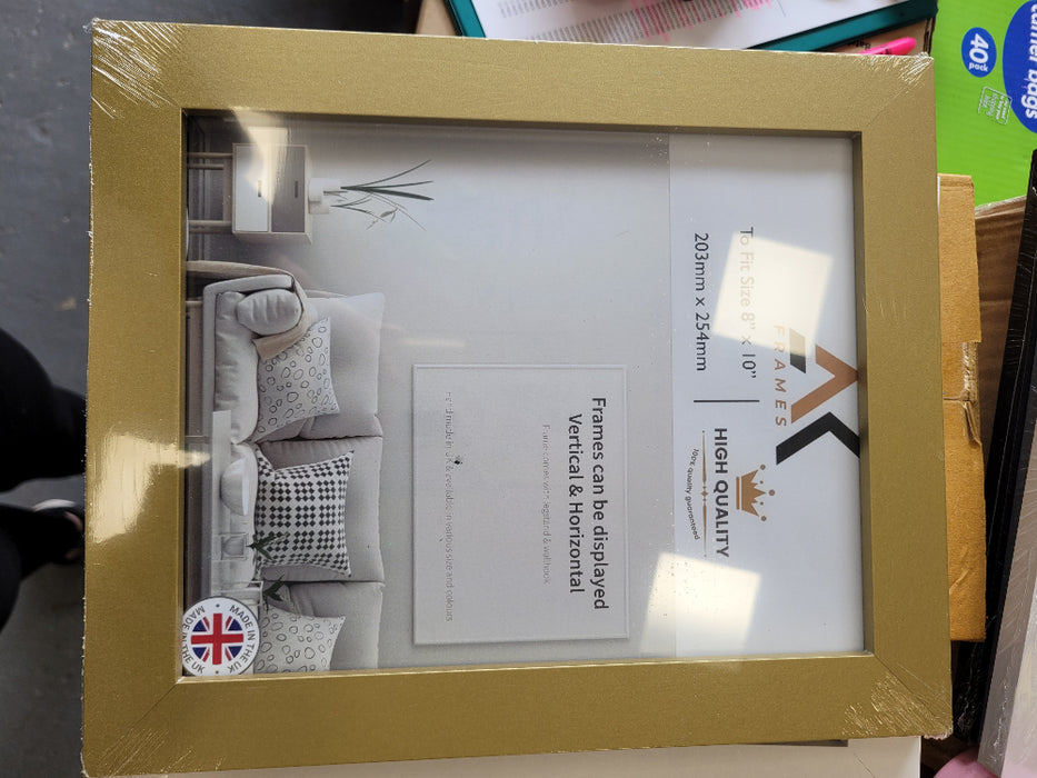 NDS 10x8 Gold Photo Frame