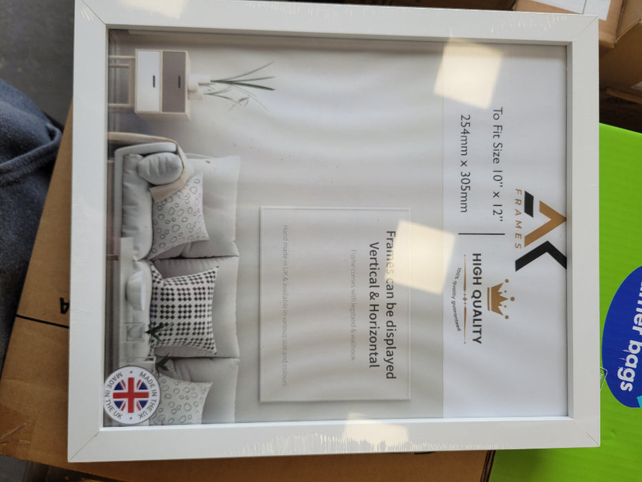 NDL 12x10 White Photo Frame