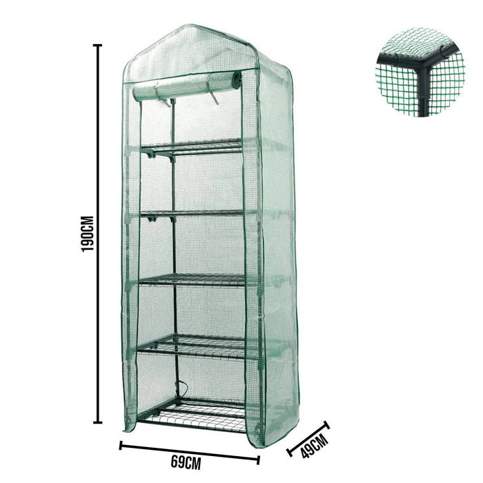 5 Tier Greenhouse with Reinforced Cover